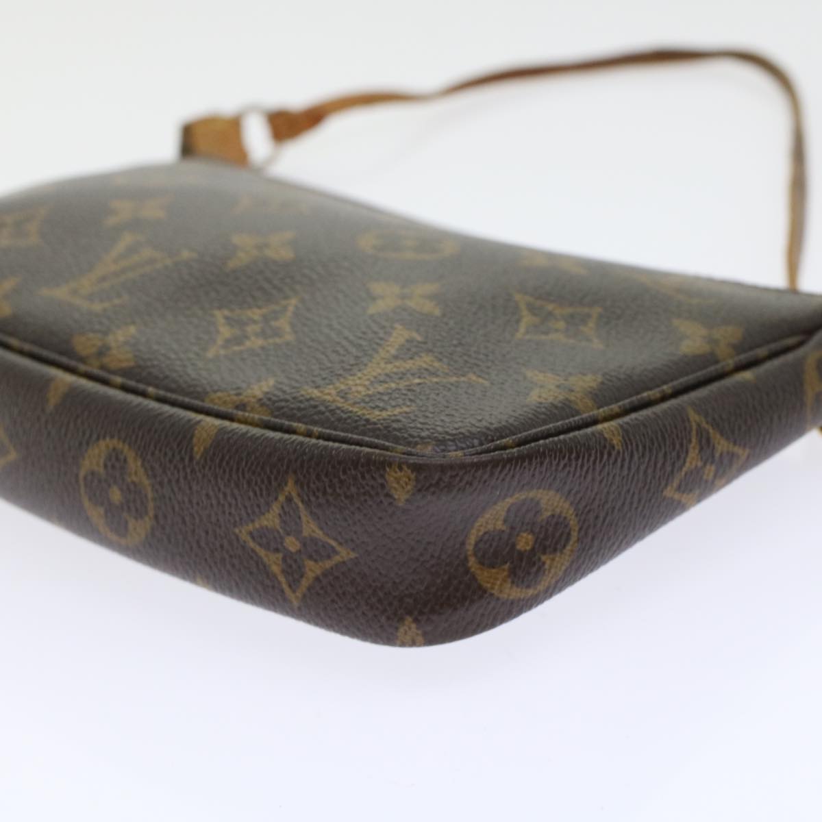 LOUIS VUITTON Monogram Pochette Accessoires Pouch M51980 LV 45554