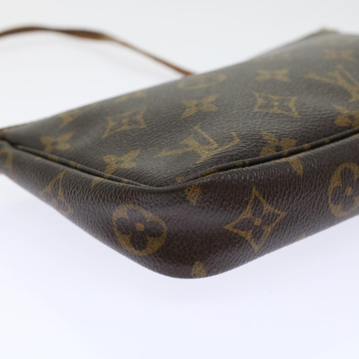 LOUIS VUITTON Monogram Pochette Accessoires Pouch M51980 LV 45554