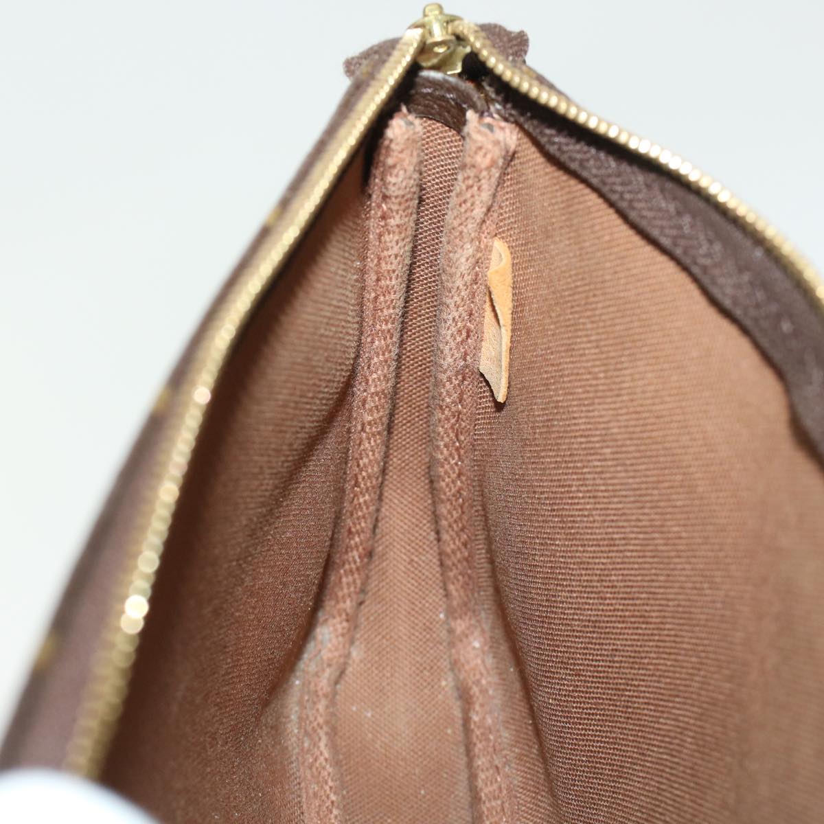 LOUIS VUITTON Monogram Pochette Accessoires Pouch M51980 LV 45554