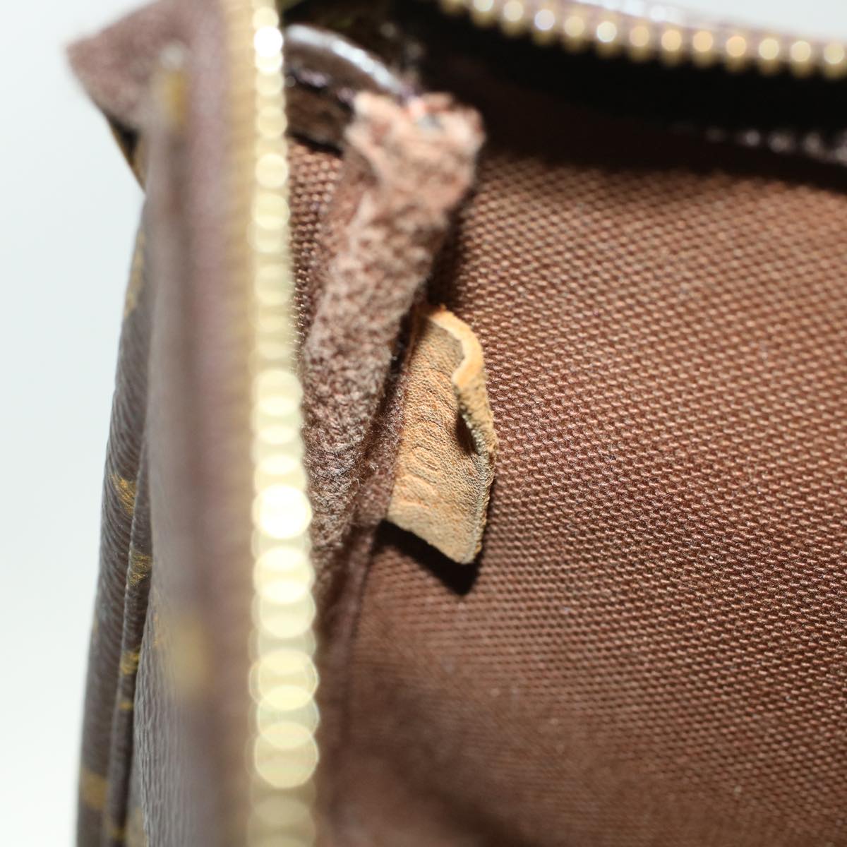 LOUIS VUITTON Monogram Pochette Accessoires Pouch M51980 LV 45554