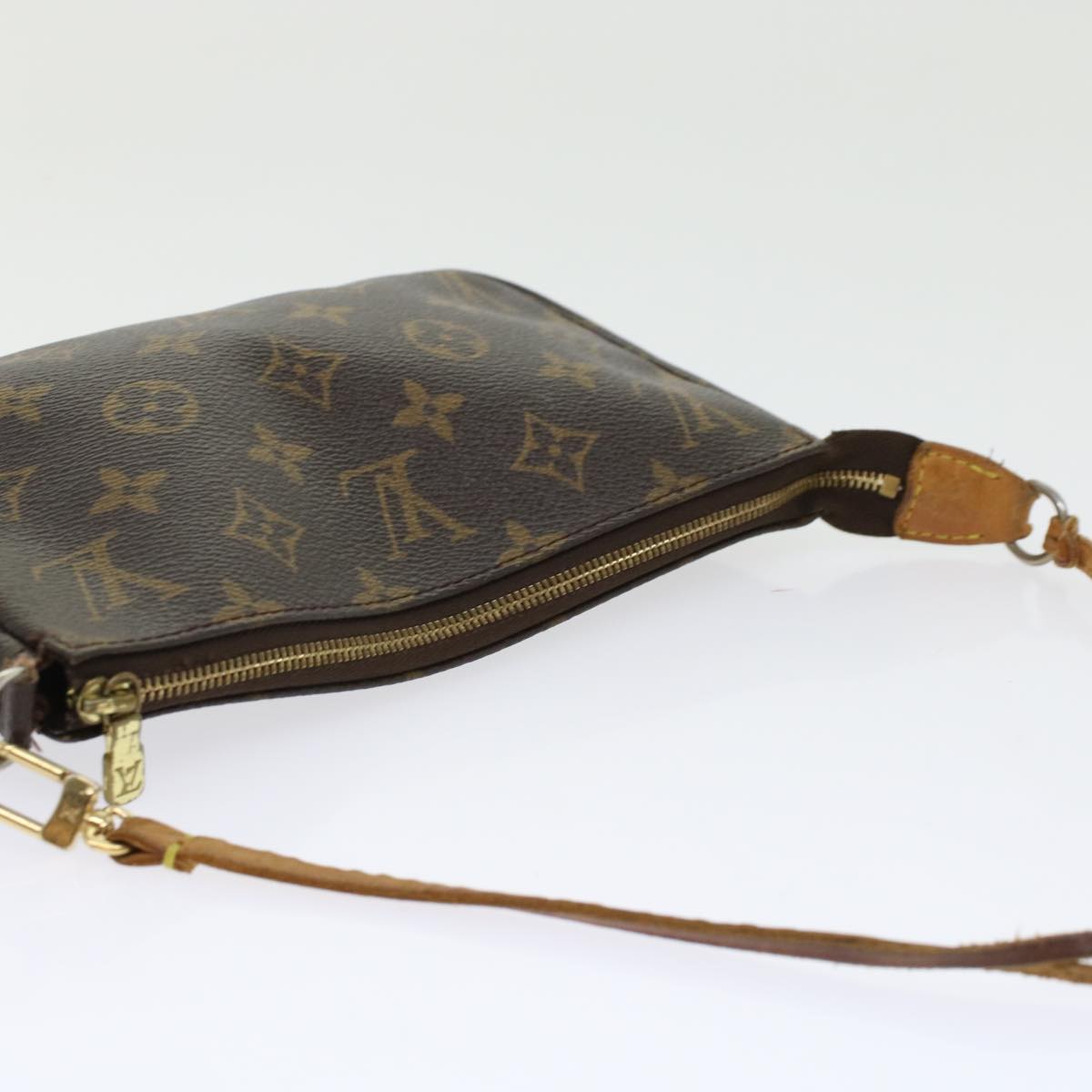 LOUIS VUITTON Monogram Pochette Accessoires Pouch M51980 LV 45554