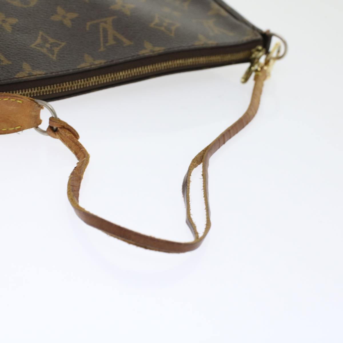 LOUIS VUITTON Monogram Pochette Accessoires Pouch M51980 LV 45554