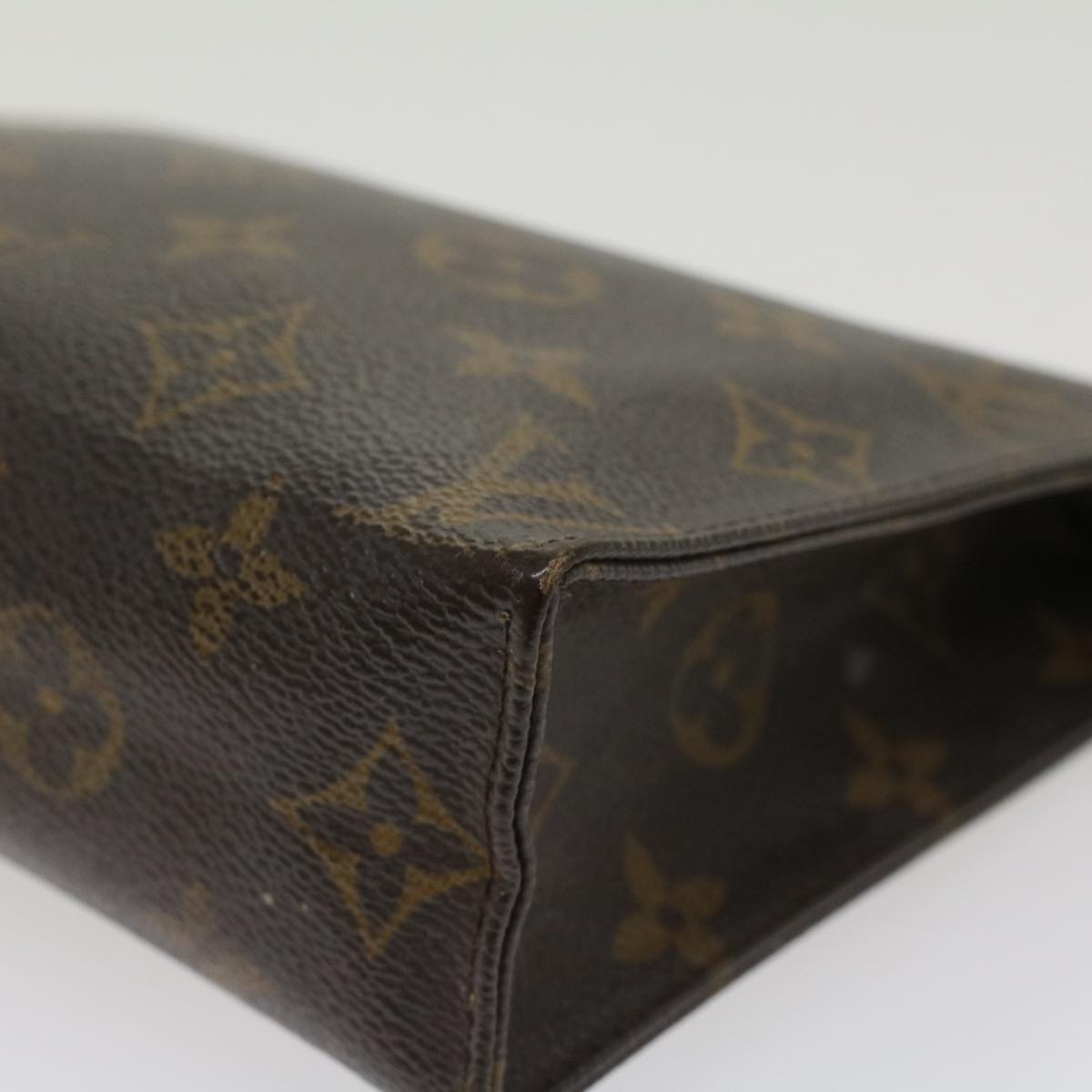 LOUIS VUITTON Monogram Poche Toilette 19 Pouch M47544 LV 45555