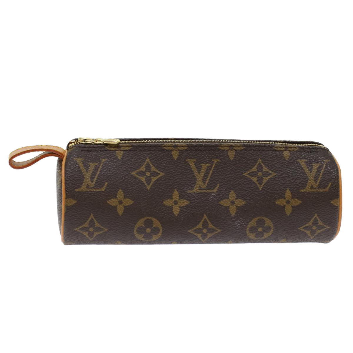 LOUIS VUITTON Monogram Trousse Rondo Pouch M47630 LV 45556