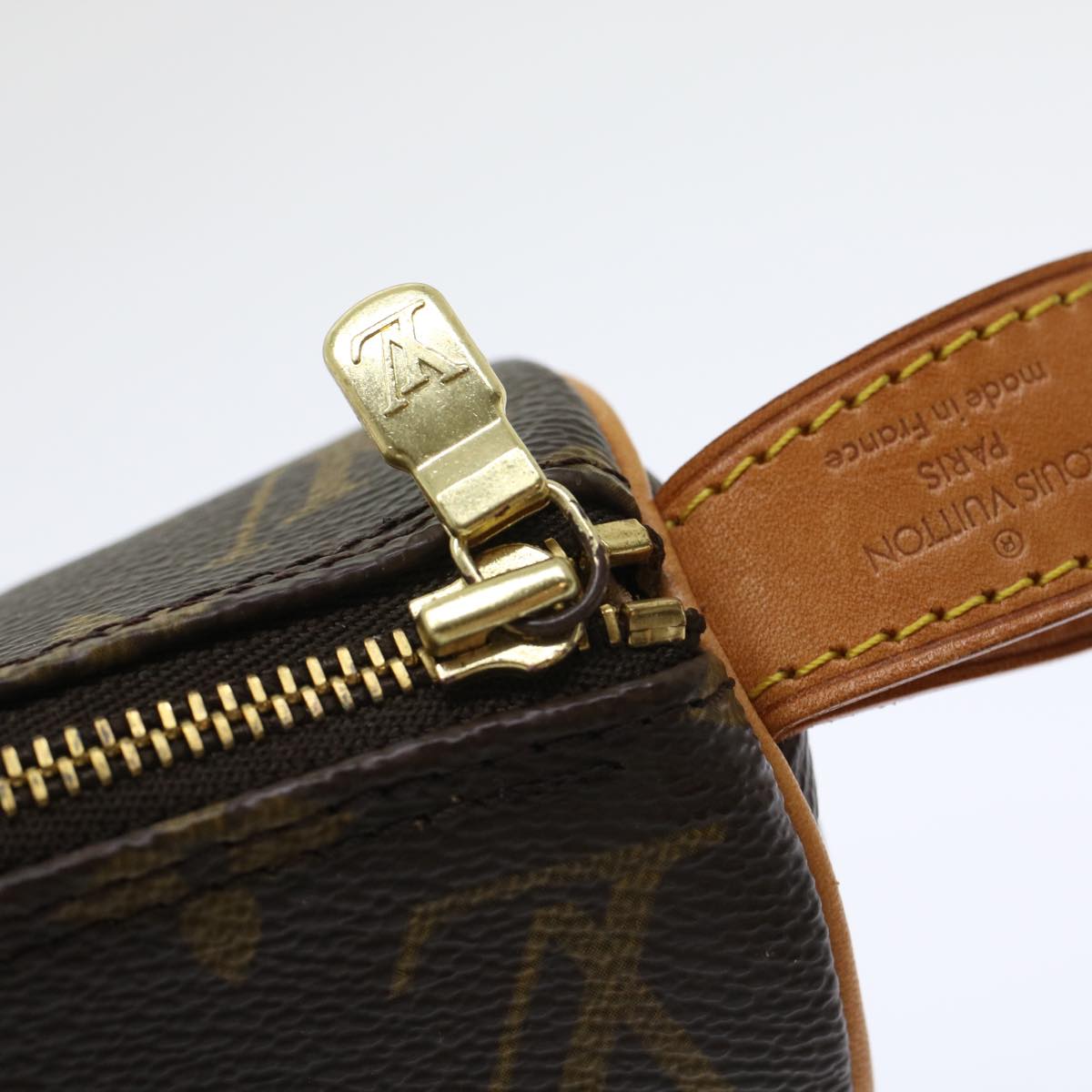 LOUIS VUITTON Monogram Trousse Rondo Pouch M47630 LV 45556