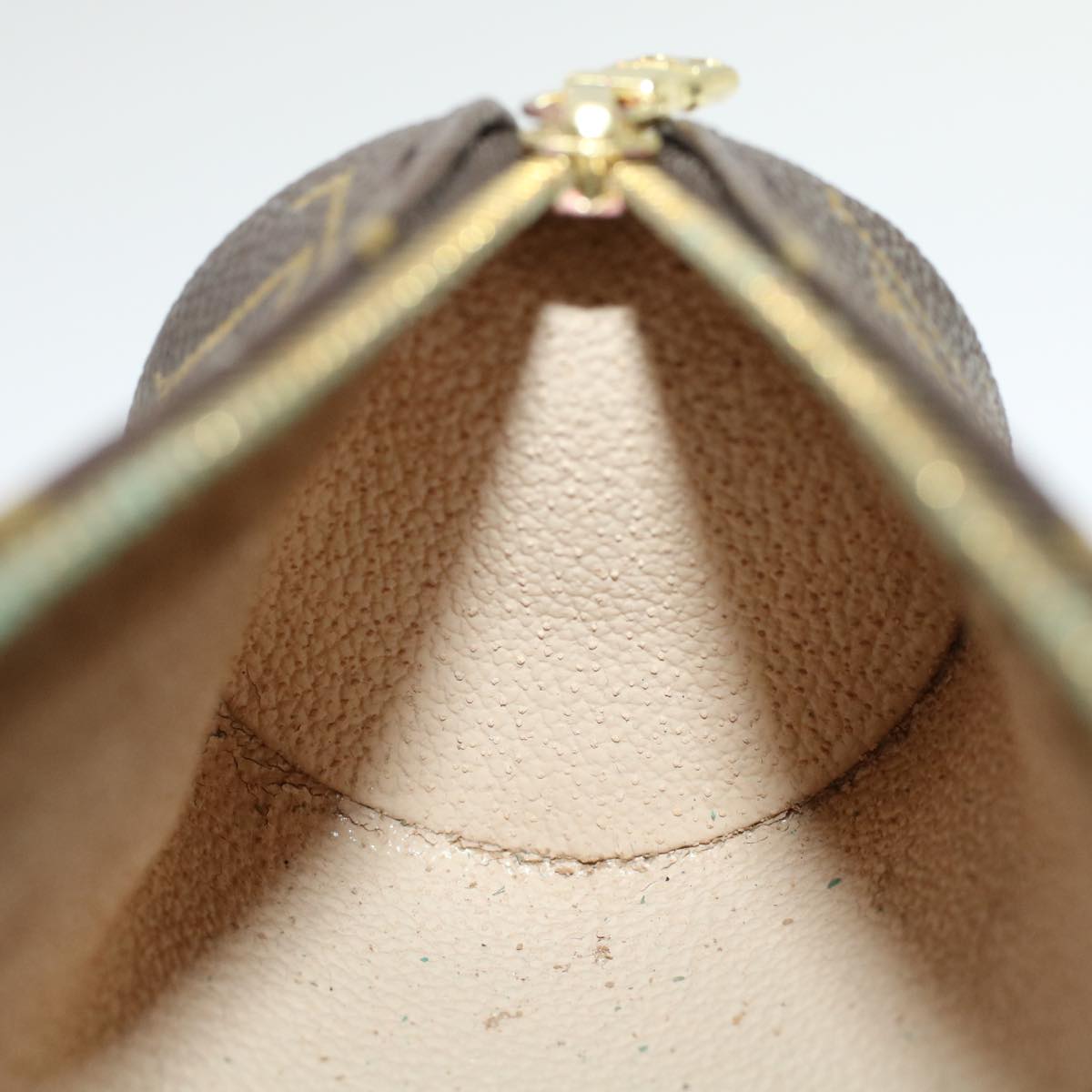 LOUIS VUITTON Monogram Trousse Rondo Pouch M47630 LV 45556