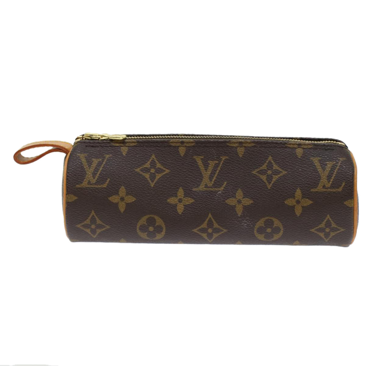 LOUIS VUITTON Monogram Trousse Rondo Pouch M47630 LV 45556