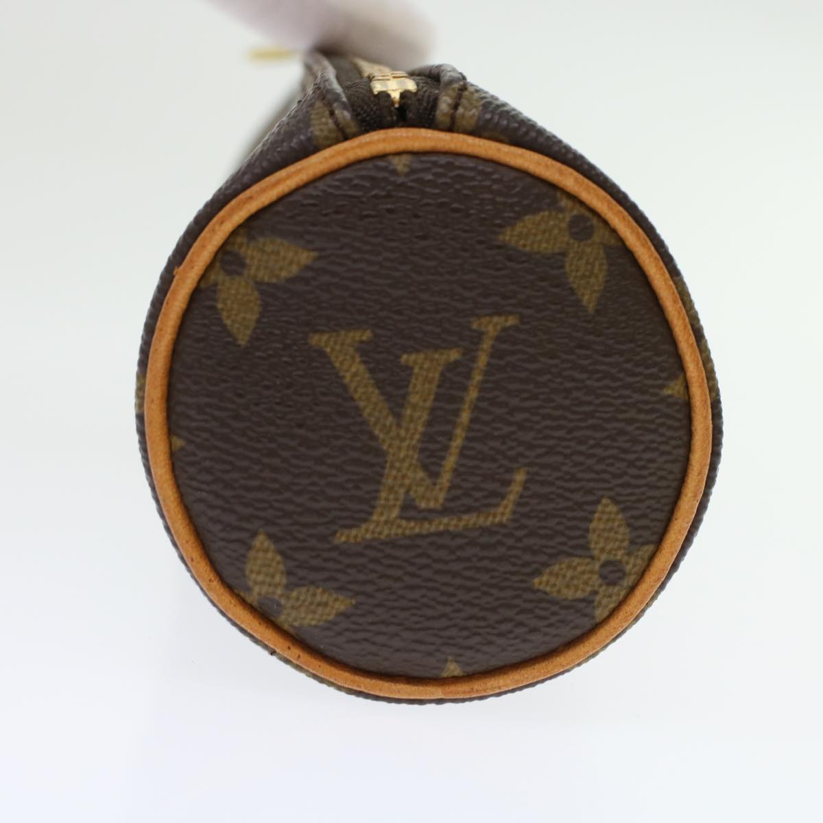 LOUIS VUITTON Monogram Trousse Rondo Pouch M47630 LV 45556