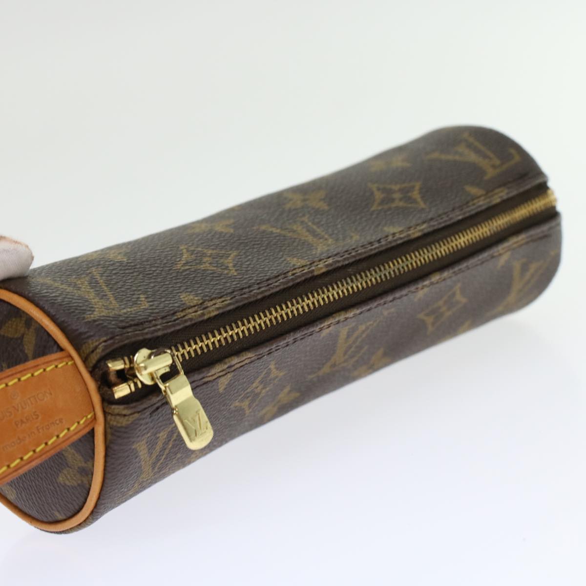 LOUIS VUITTON Monogram Trousse Rondo Pouch M47630 LV 45556