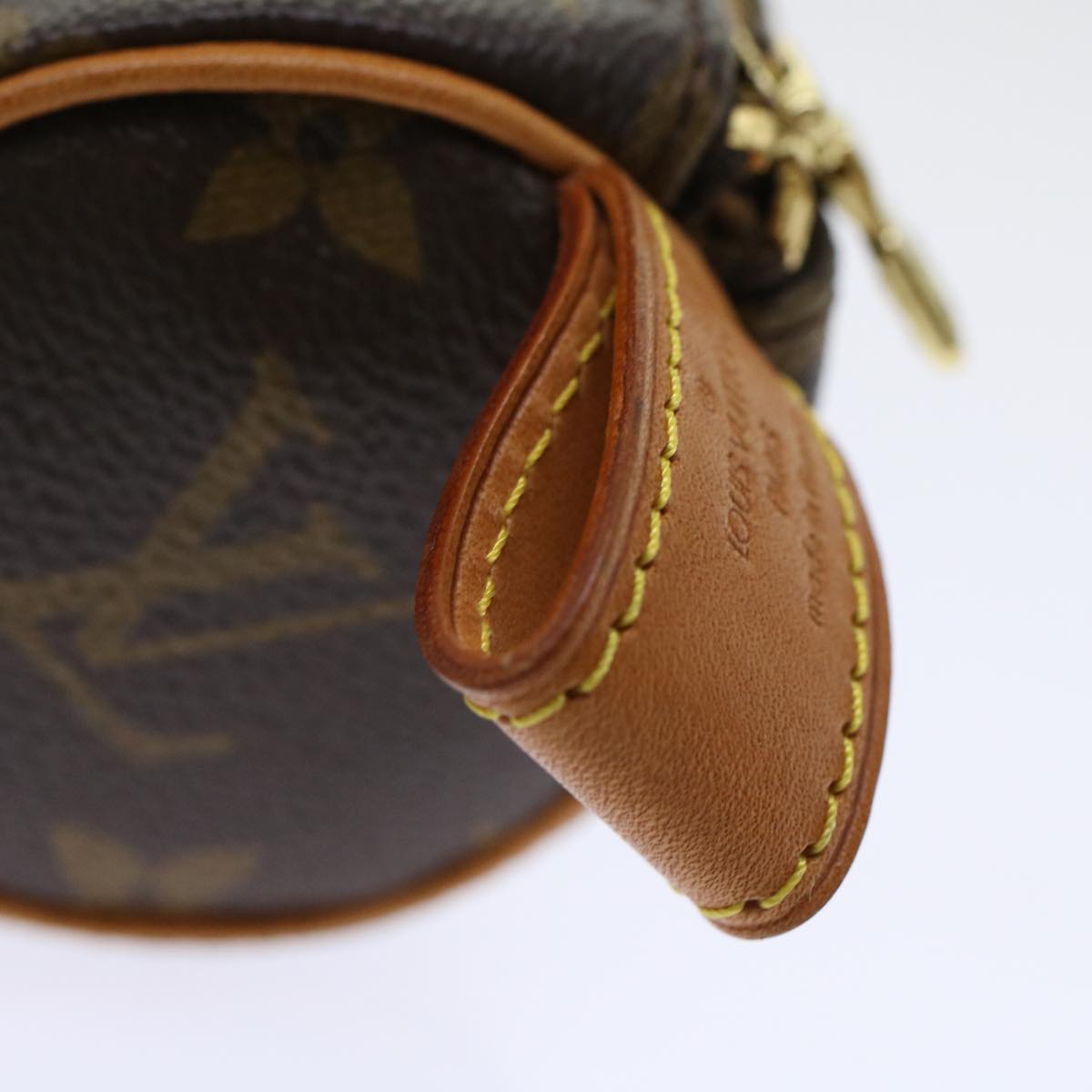 LOUIS VUITTON Monogram Trousse Rondo Pouch M47630 LV 45556