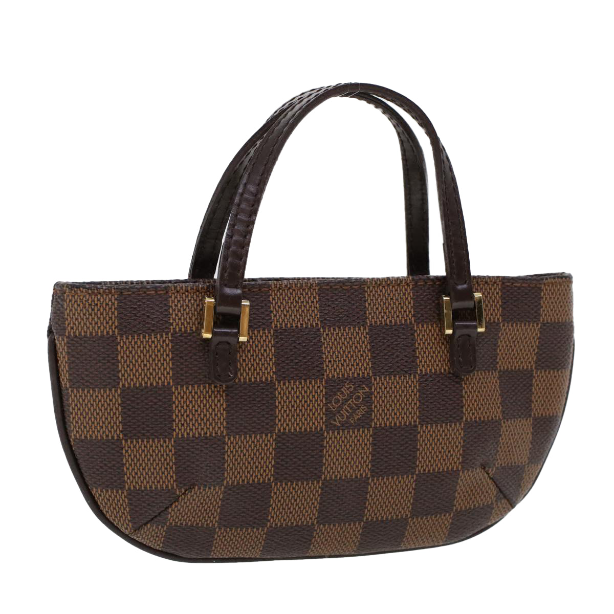 LOUIS VUITTON Damier Ebene Manosque GM Accessory Pouch N51120 LV 45564