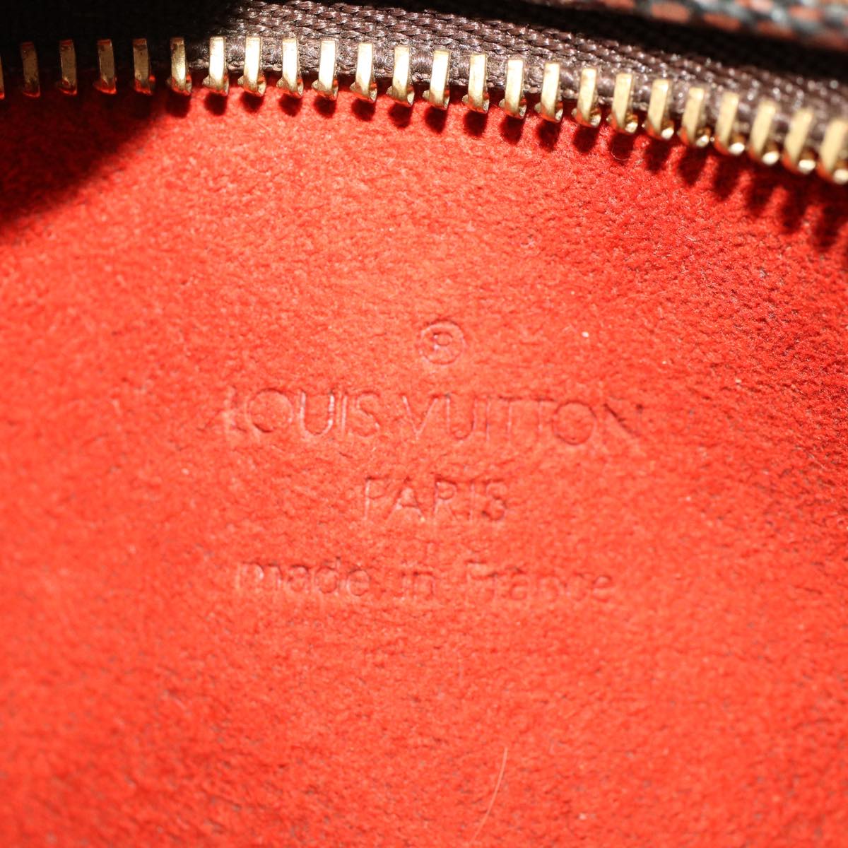 LOUIS VUITTON Damier Ebene Manosque GM Accessory Pouch N51120 LV 45564