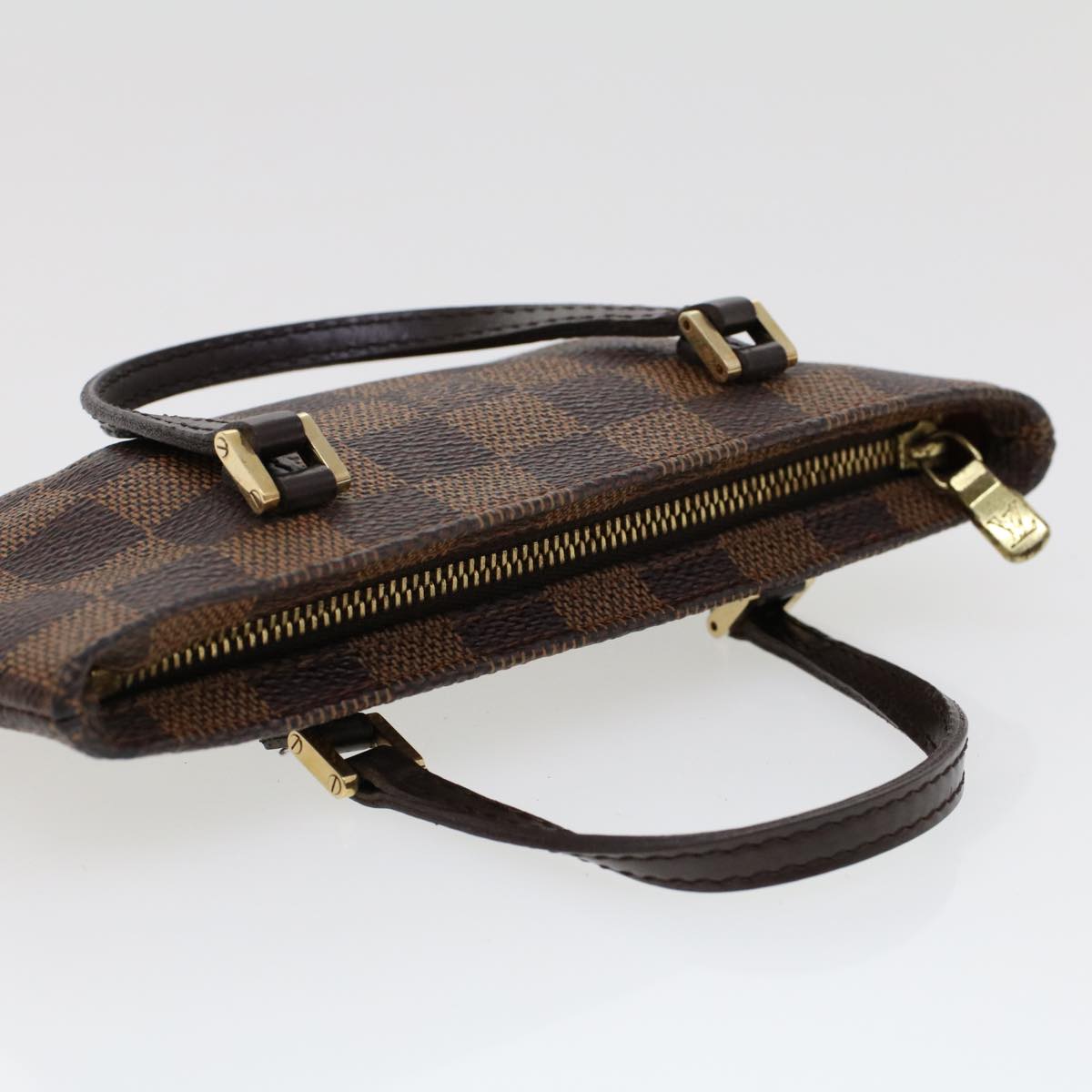 LOUIS VUITTON Damier Ebene Manosque GM Accessory Pouch N51120 LV 45564