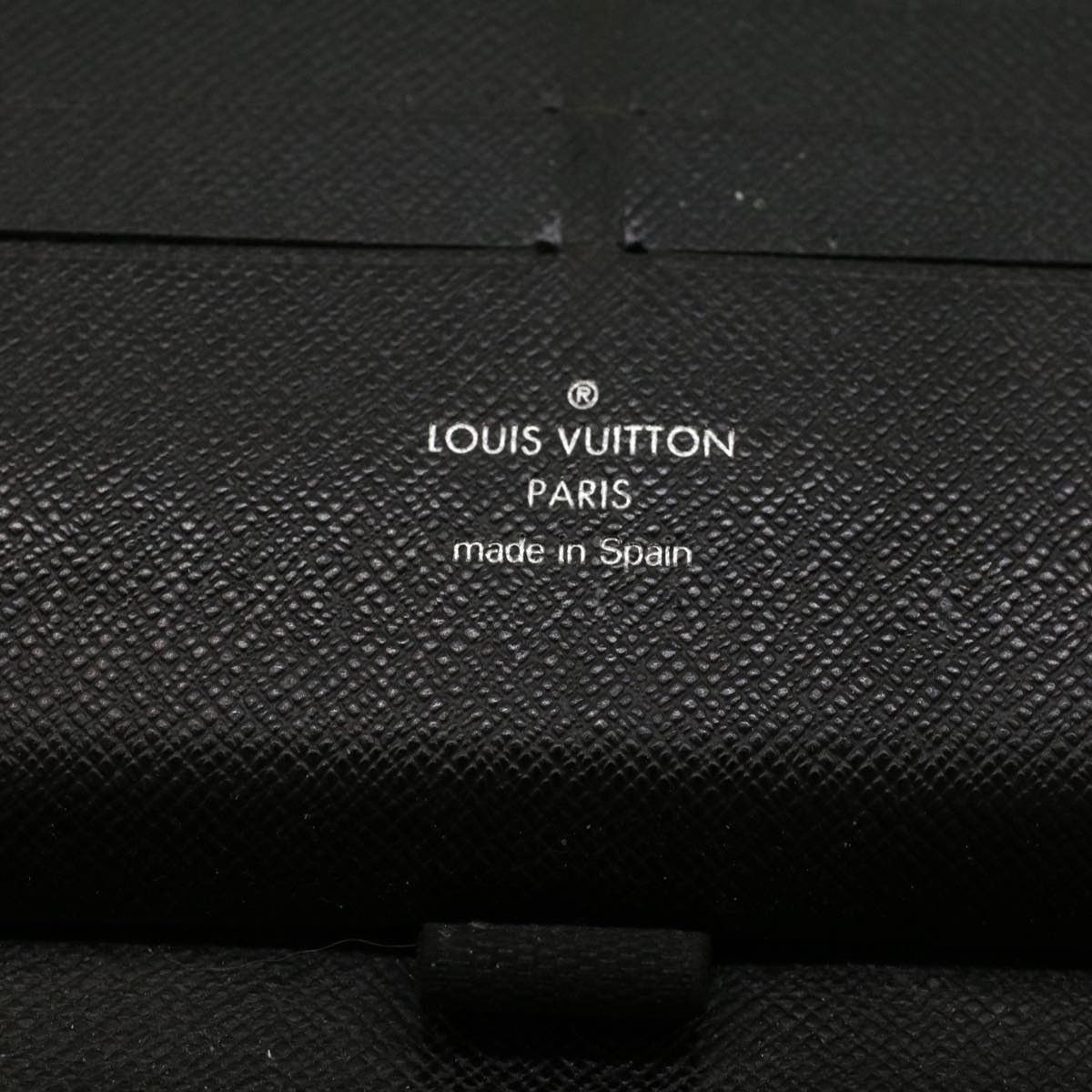 LOUIS VUITTON Damier Graphite Illustre Zippy Organizer Wallet N63002 45567