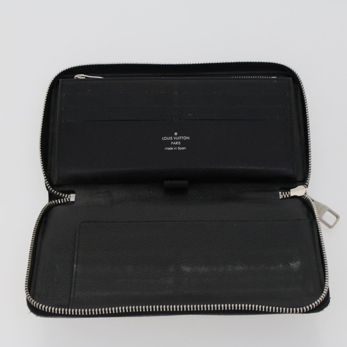 LOUIS VUITTON Damier Graphite Illustre Zippy Organizer Wallet N63002 45567