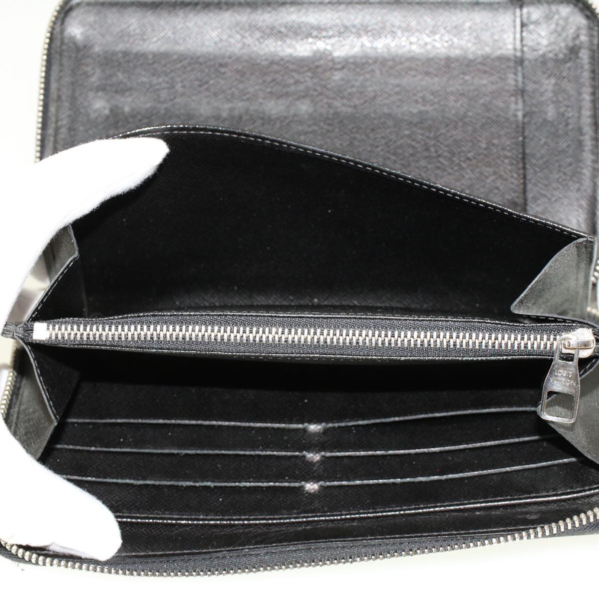 LOUIS VUITTON Damier Graphite Illustre Zippy Organizer Wallet N63002 45567