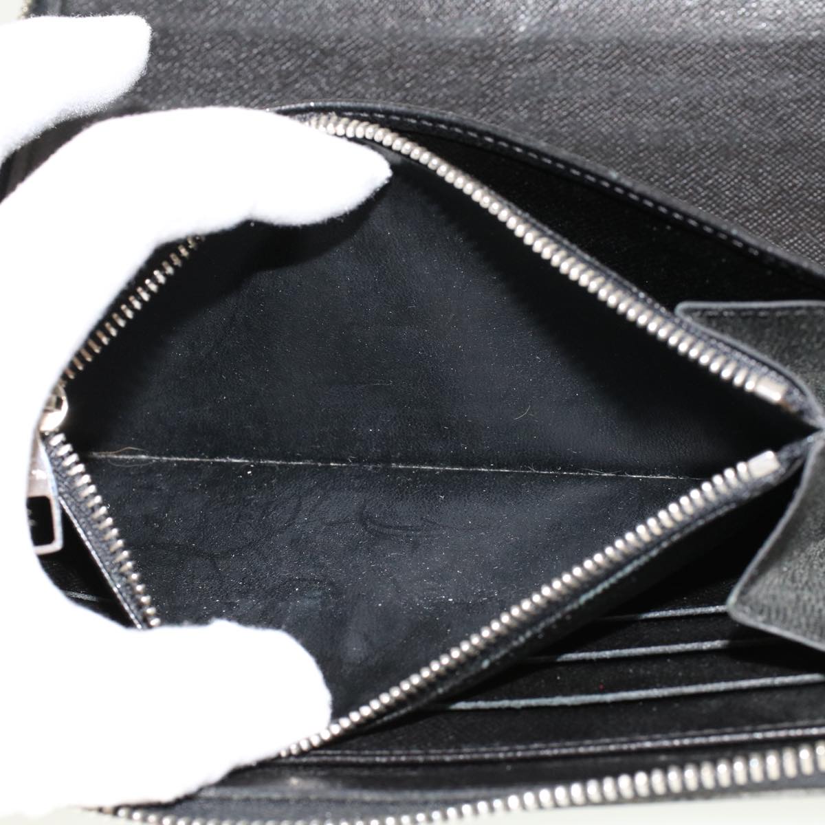LOUIS VUITTON Damier Graphite Illustre Zippy Organizer Wallet N63002 45567