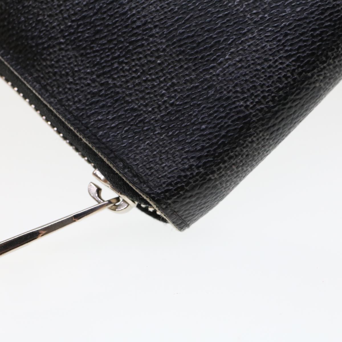 LOUIS VUITTON Damier Graphite Illustre Zippy Organizer Wallet N63002 45567