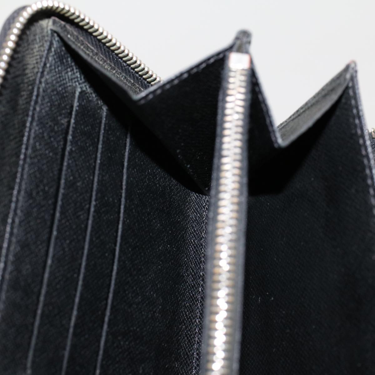 LOUIS VUITTON Damier Graphite Zippy Organizer Long Wallet N63077 LV 45568