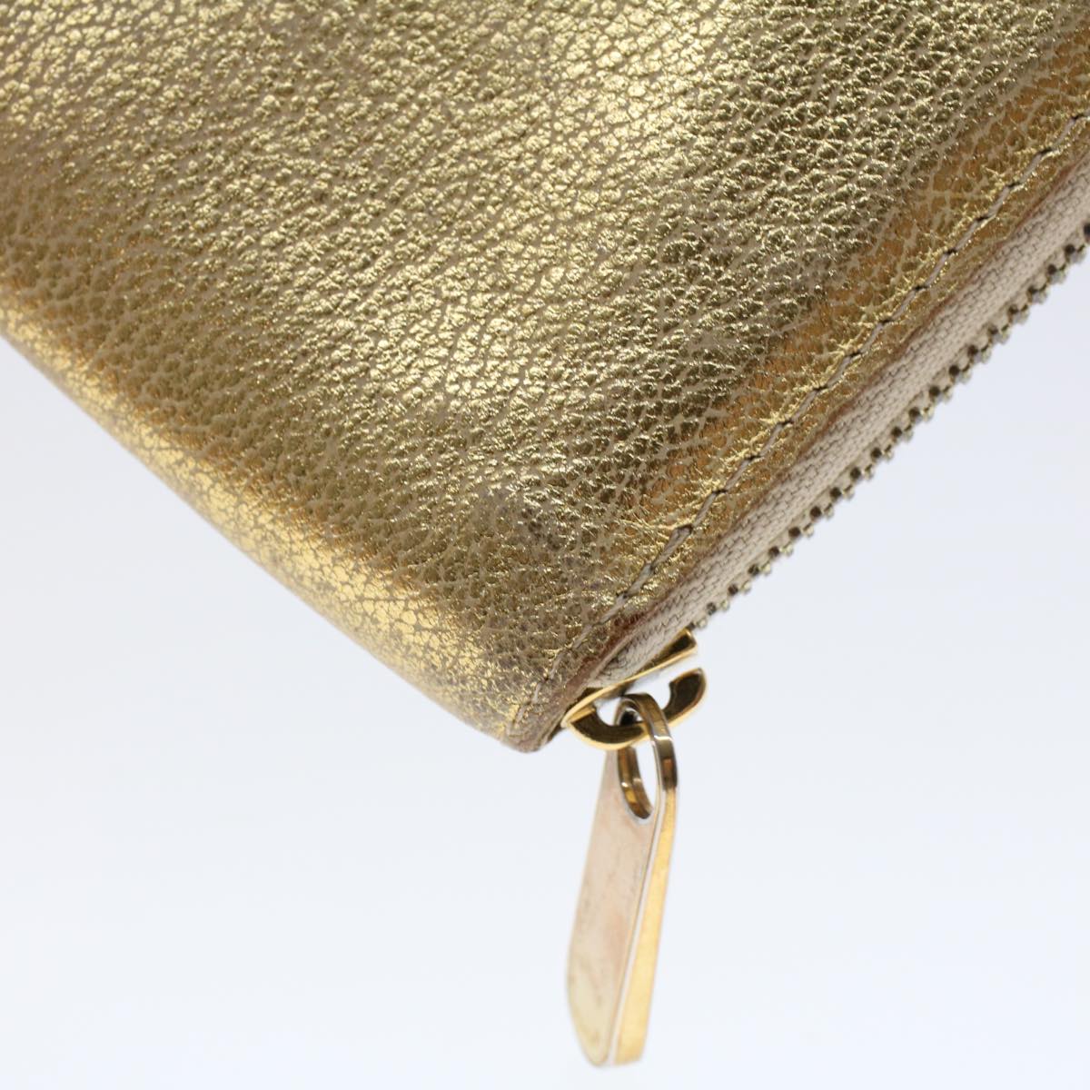 LOUIS VUITTON Zippy Wallet Long Wallet Suhari Gold M95569 LV 45569