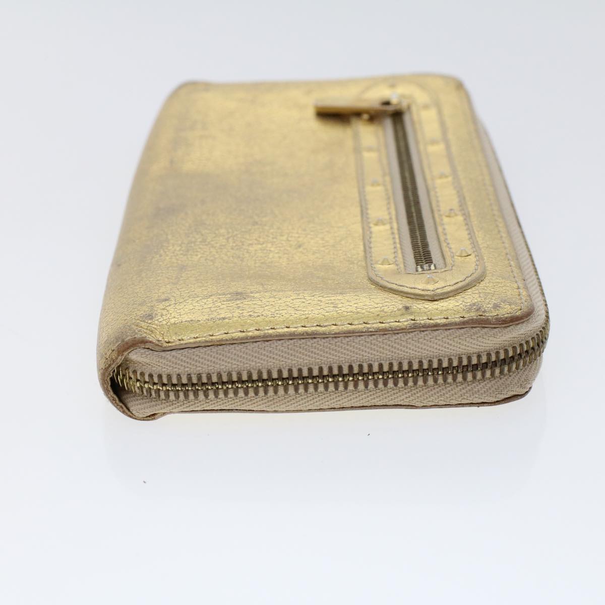 LOUIS VUITTON Zippy Wallet Long Wallet Suhari Gold M95569 LV 45569
