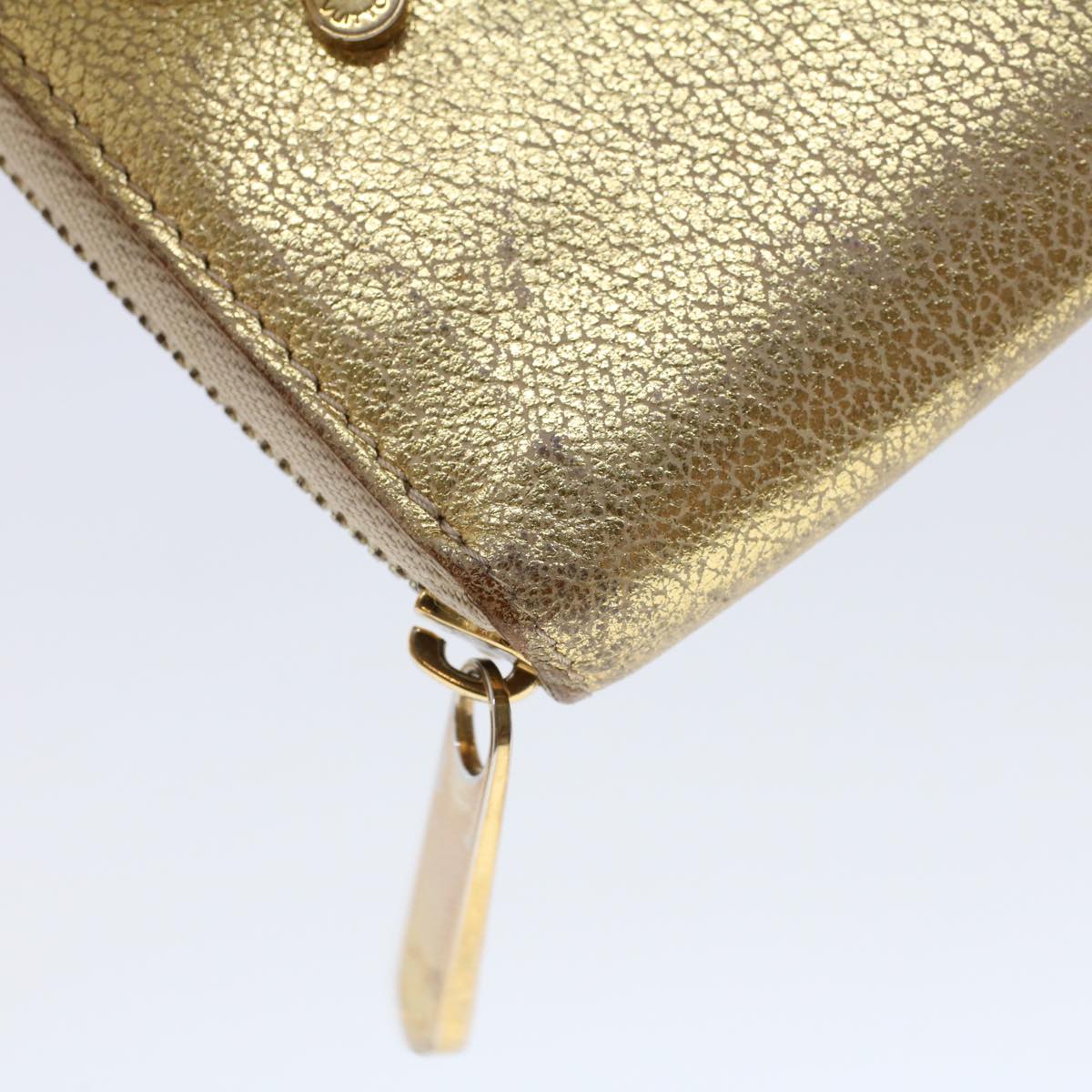 LOUIS VUITTON Zippy Wallet Long Wallet Suhari Gold M95569 LV 45569