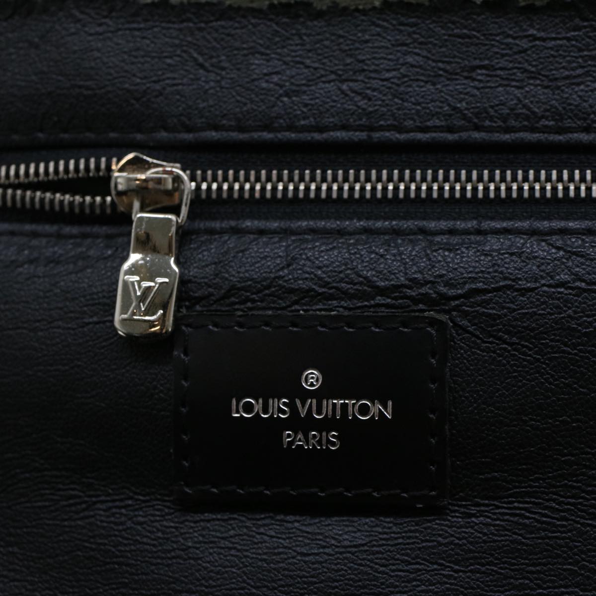 LOUIS VUITTON Damier Graphite Toiletry Pouch Clutch Bag N47625 LV 45577