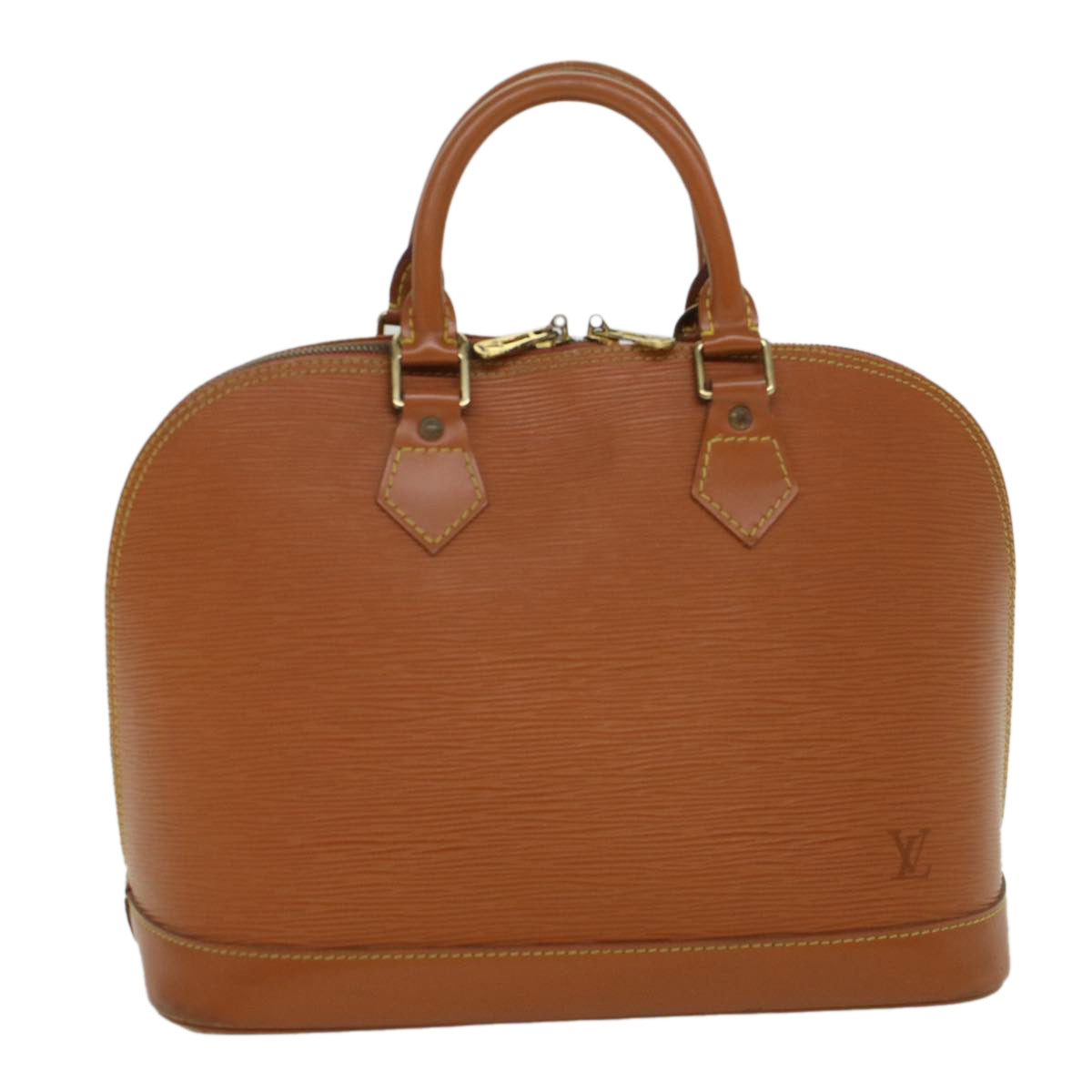 LOUIS VUITTON Epi Alma Hand Bag Brown M5214D LV 45588