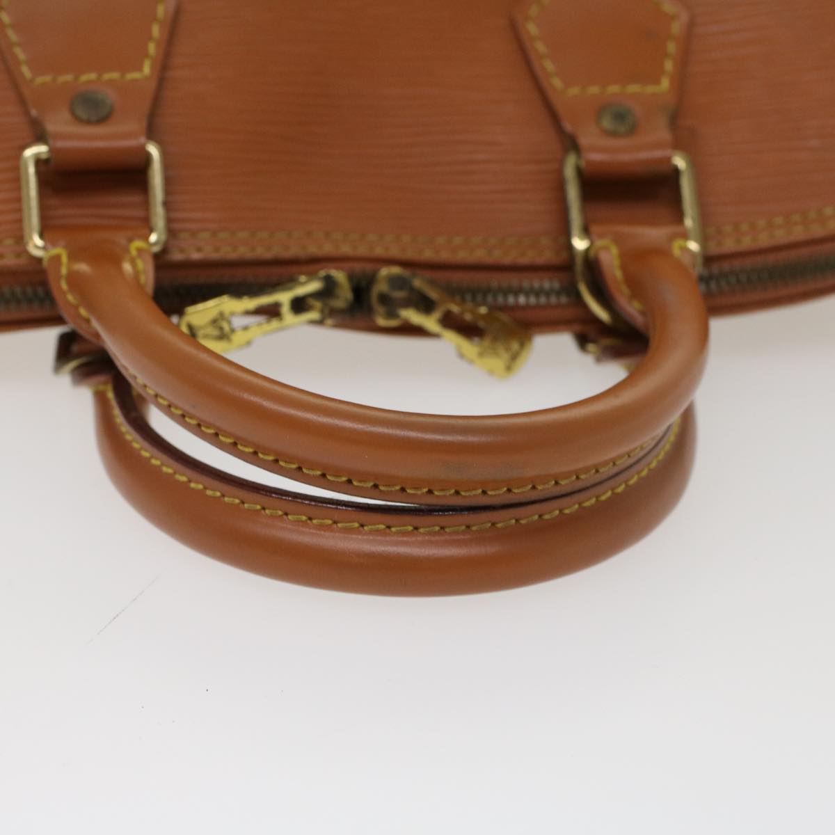LOUIS VUITTON Epi Alma Hand Bag Brown M5214D LV 45588
