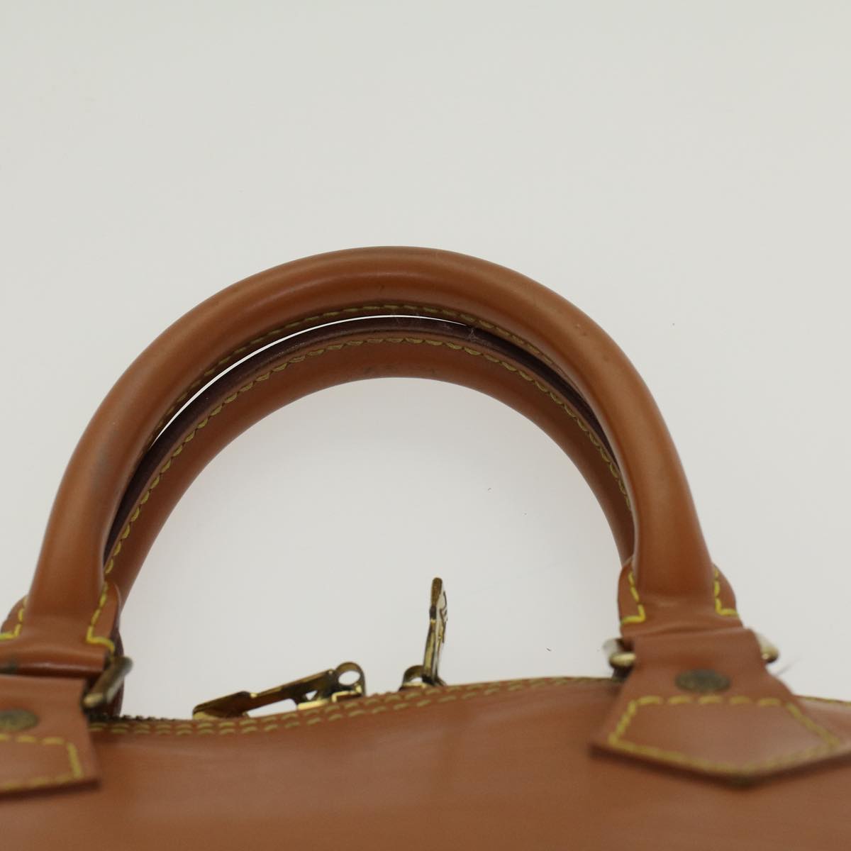 LOUIS VUITTON Epi Alma Hand Bag Brown M5214D LV 45588