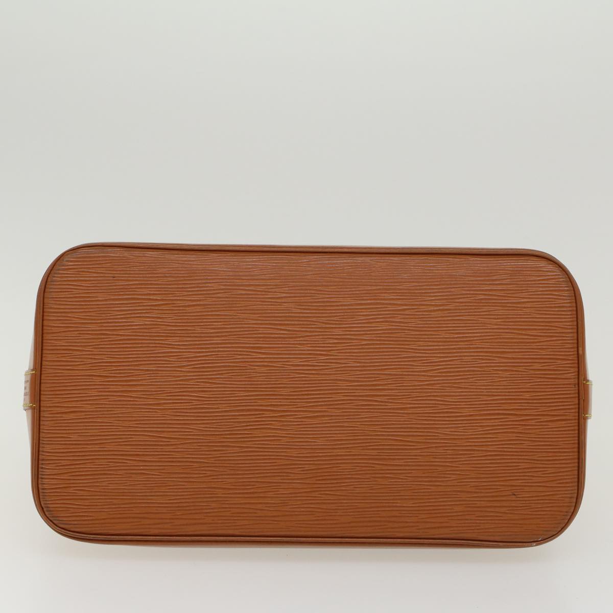 LOUIS VUITTON Epi Alma Hand Bag Brown M5214D LV 45588