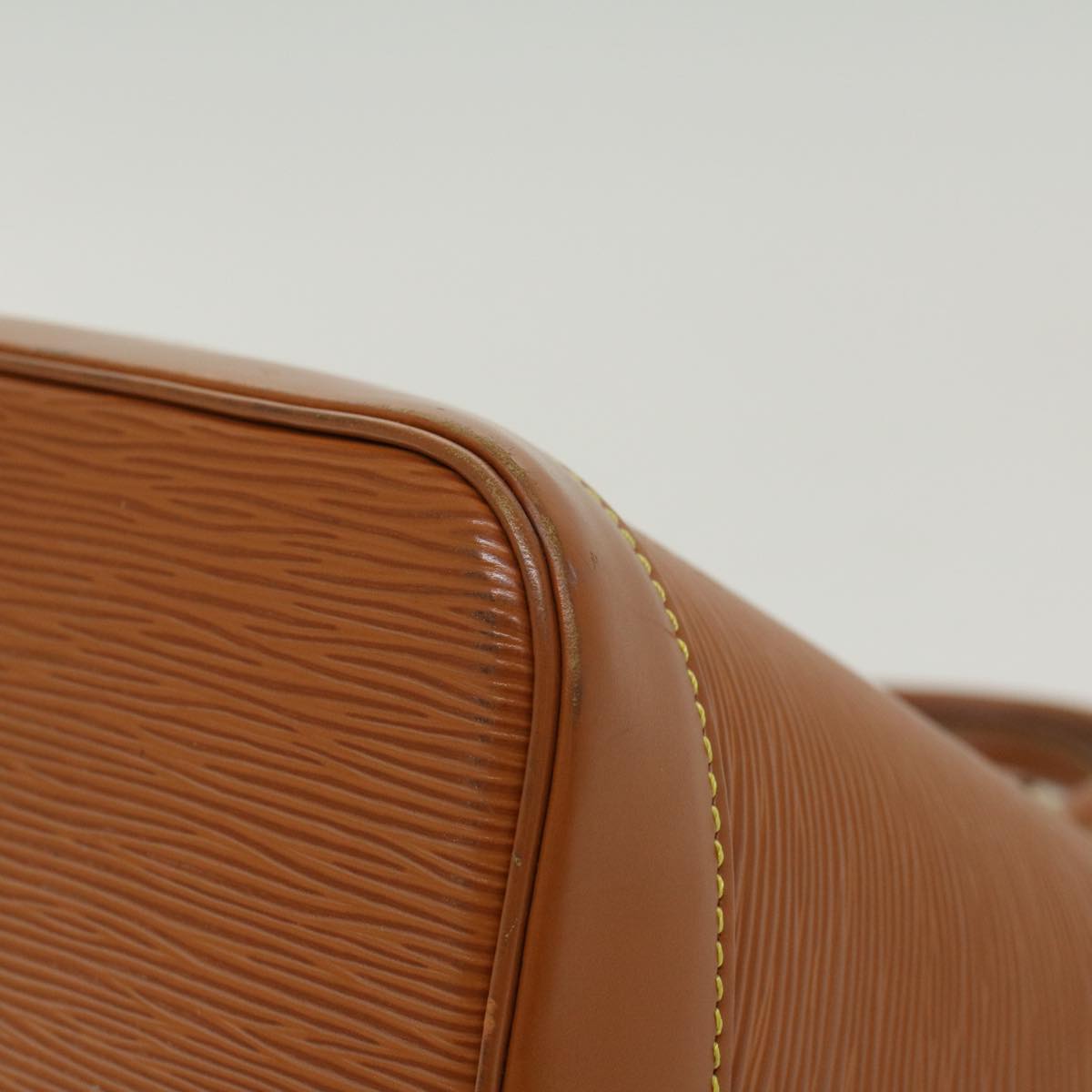 LOUIS VUITTON Epi Alma Hand Bag Brown M5214D LV 45588