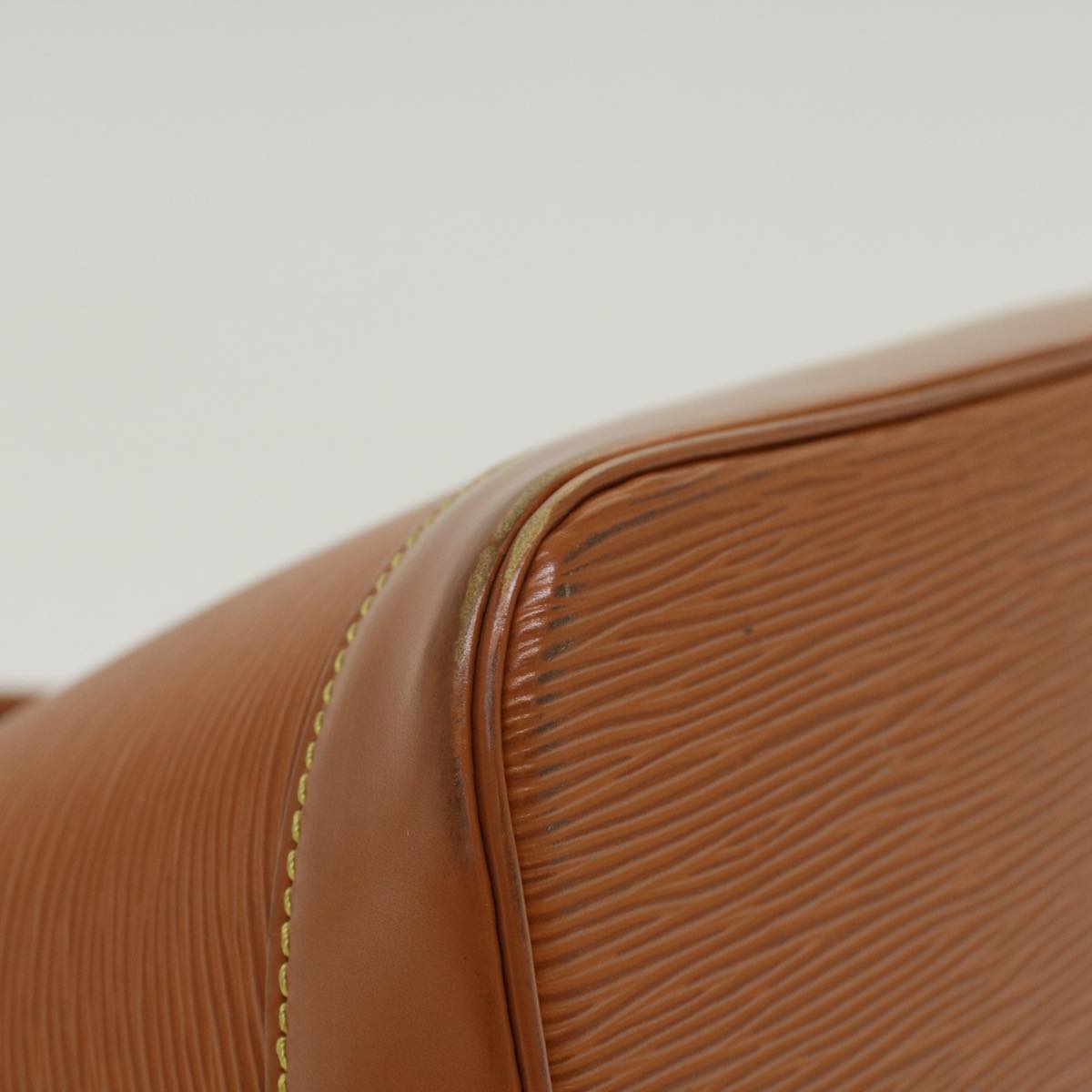 LOUIS VUITTON Epi Alma Hand Bag Brown M5214D LV 45588