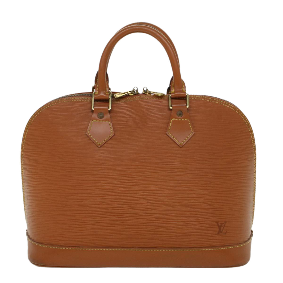 LOUIS VUITTON Epi Alma Hand Bag Brown M5214D LV 45588