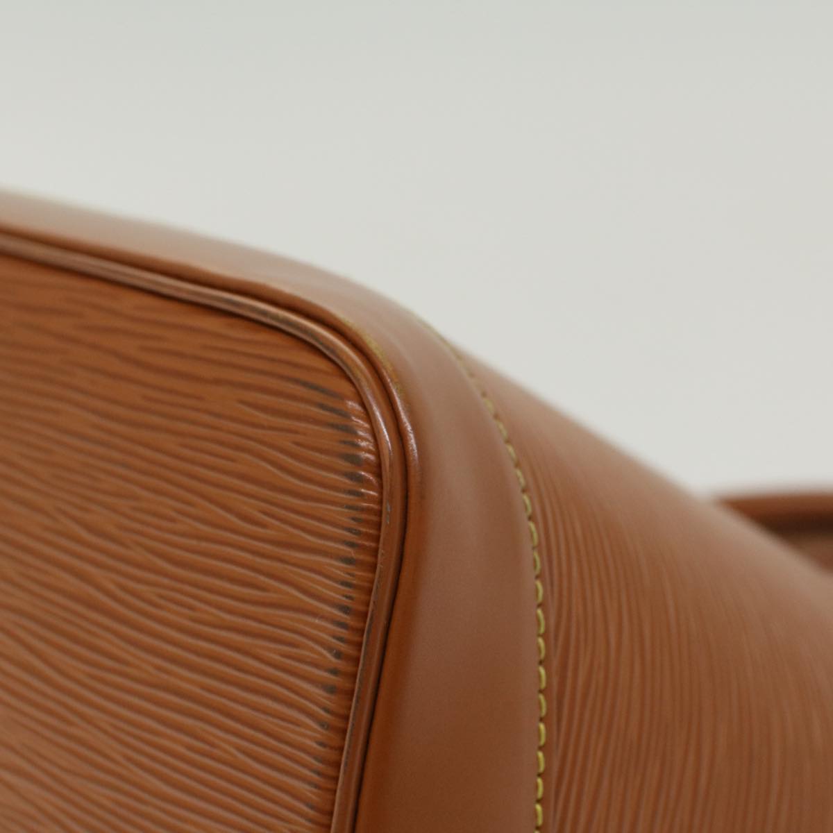LOUIS VUITTON Epi Alma Hand Bag Brown M5214D LV 45588