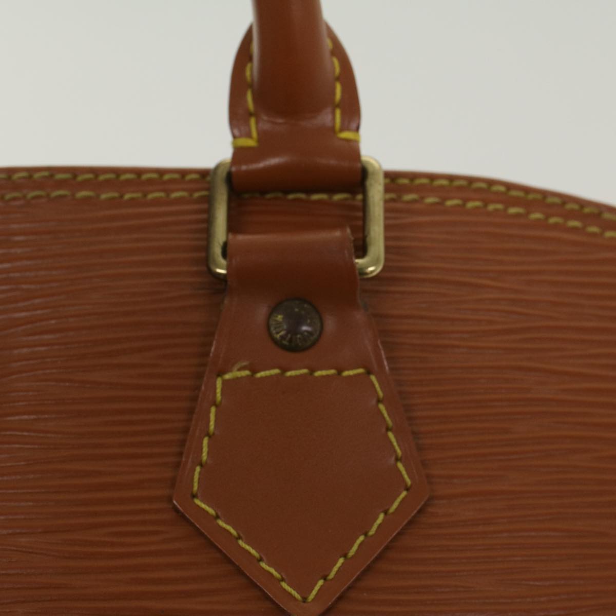 LOUIS VUITTON Epi Alma Hand Bag Brown M5214D LV 45588