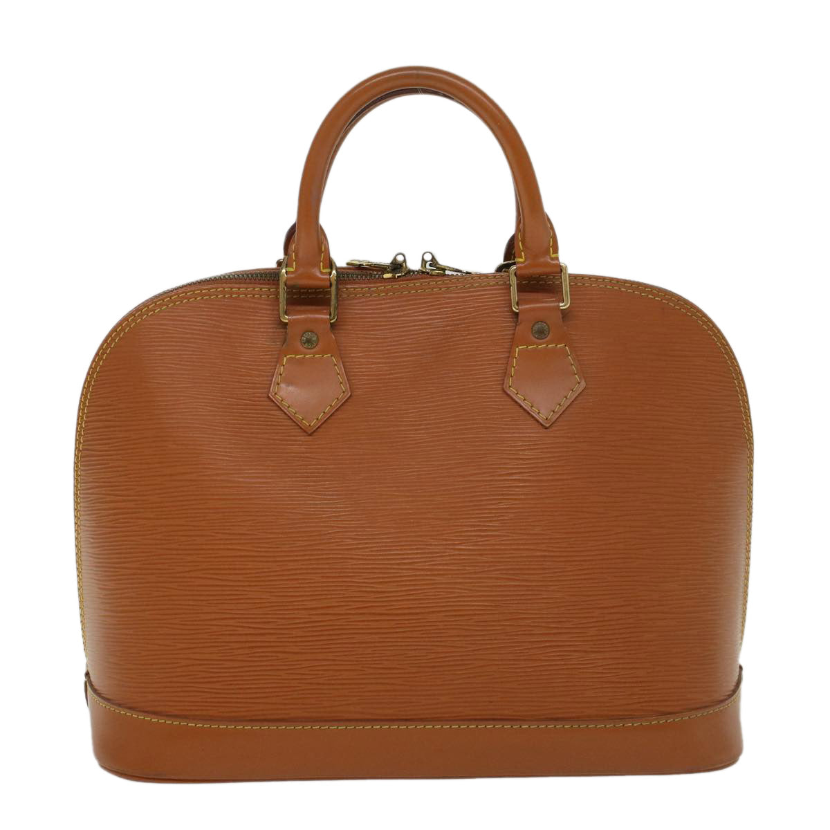 LOUIS VUITTON Epi Alma Hand Bag Brown M5214D LV 45588
