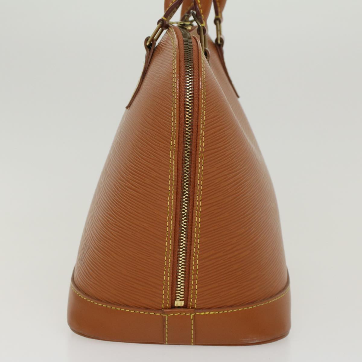 LOUIS VUITTON Epi Alma Hand Bag Brown M5214D LV 45588