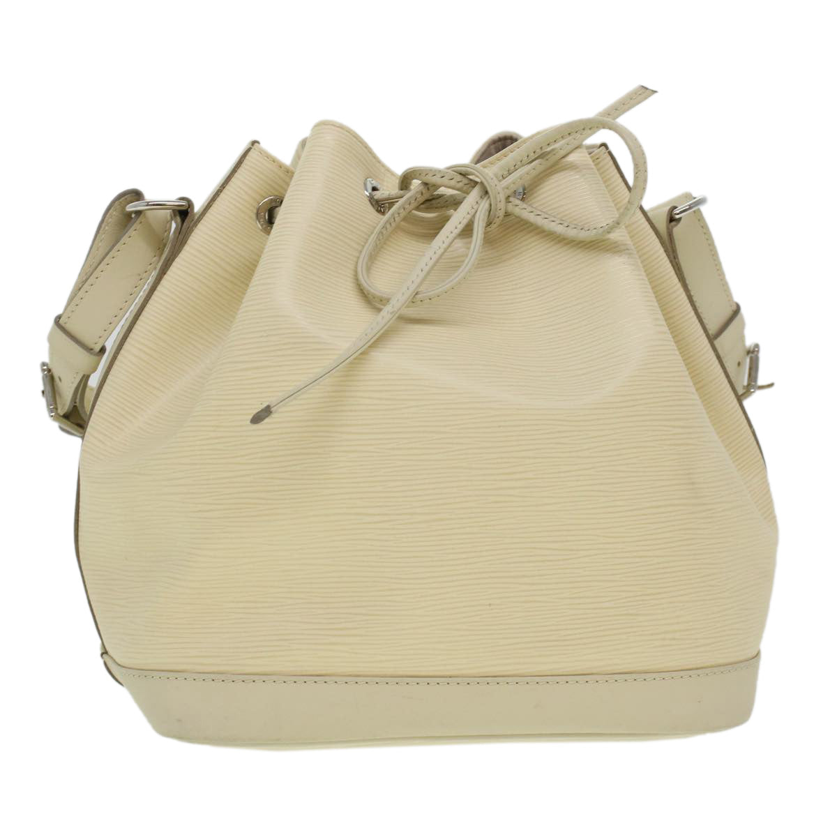 LOUIS VUITTON Epi Noe Shoulder Bag White M4084J LV 45589