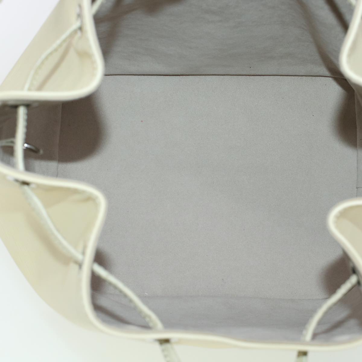 LOUIS VUITTON Epi Noe Shoulder Bag White M4084J LV 45589