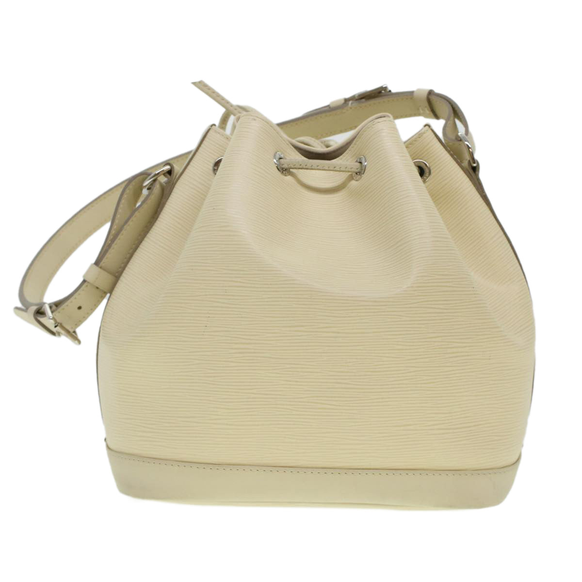 LOUIS VUITTON Epi Noe Shoulder Bag White M4084J LV 45589