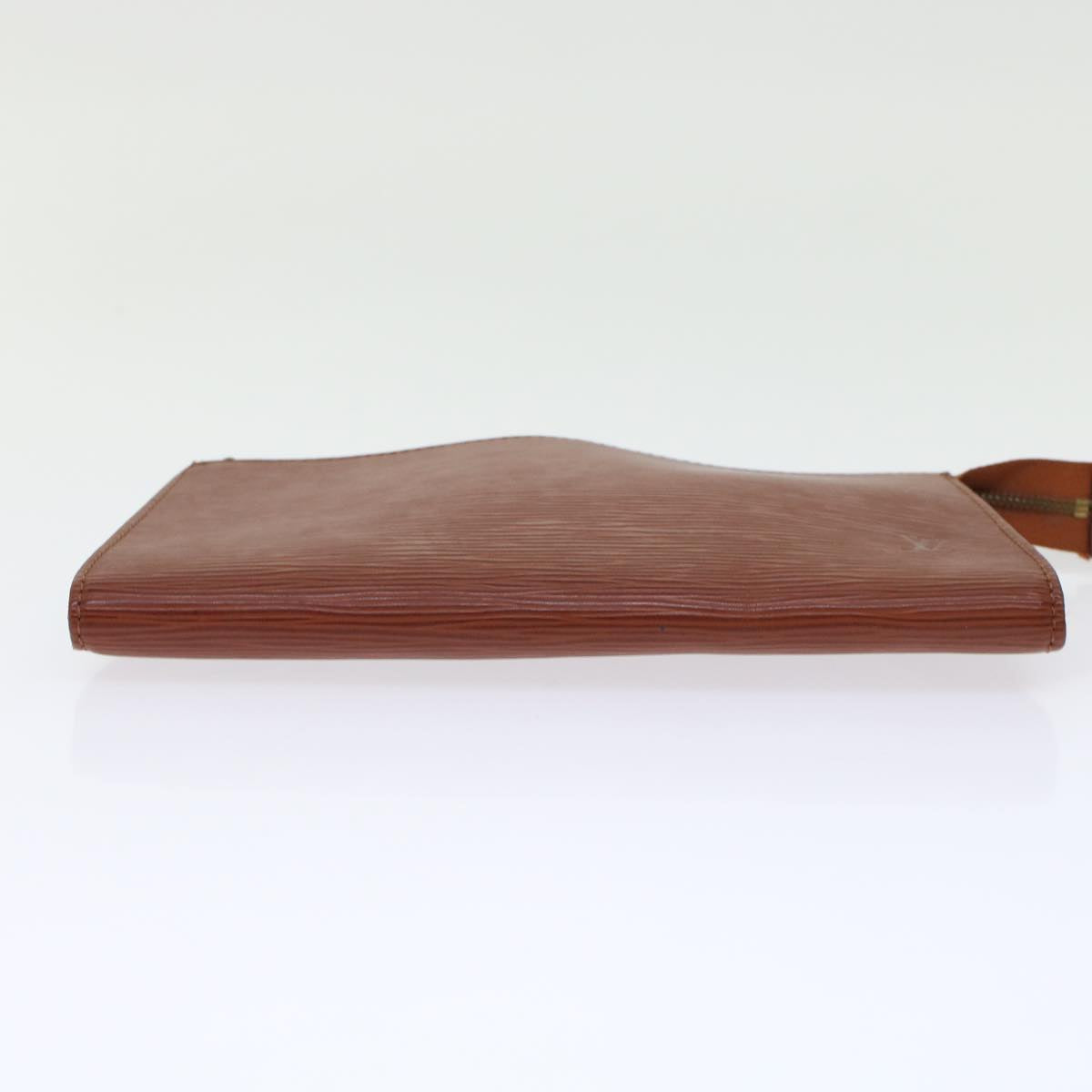 LOUIS VUITTON Epi Pochette Accessoires Pouch Brown M52953 LV 45597