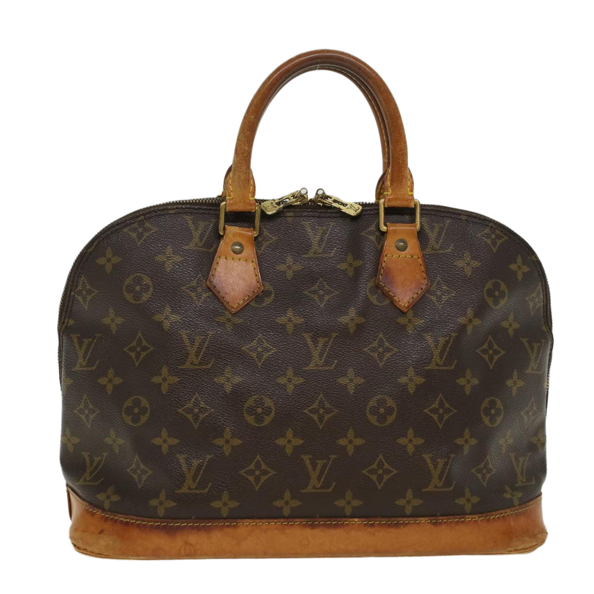 LOUIS VUITTON Monogram Alma Hand Bag M51130 LV 45613