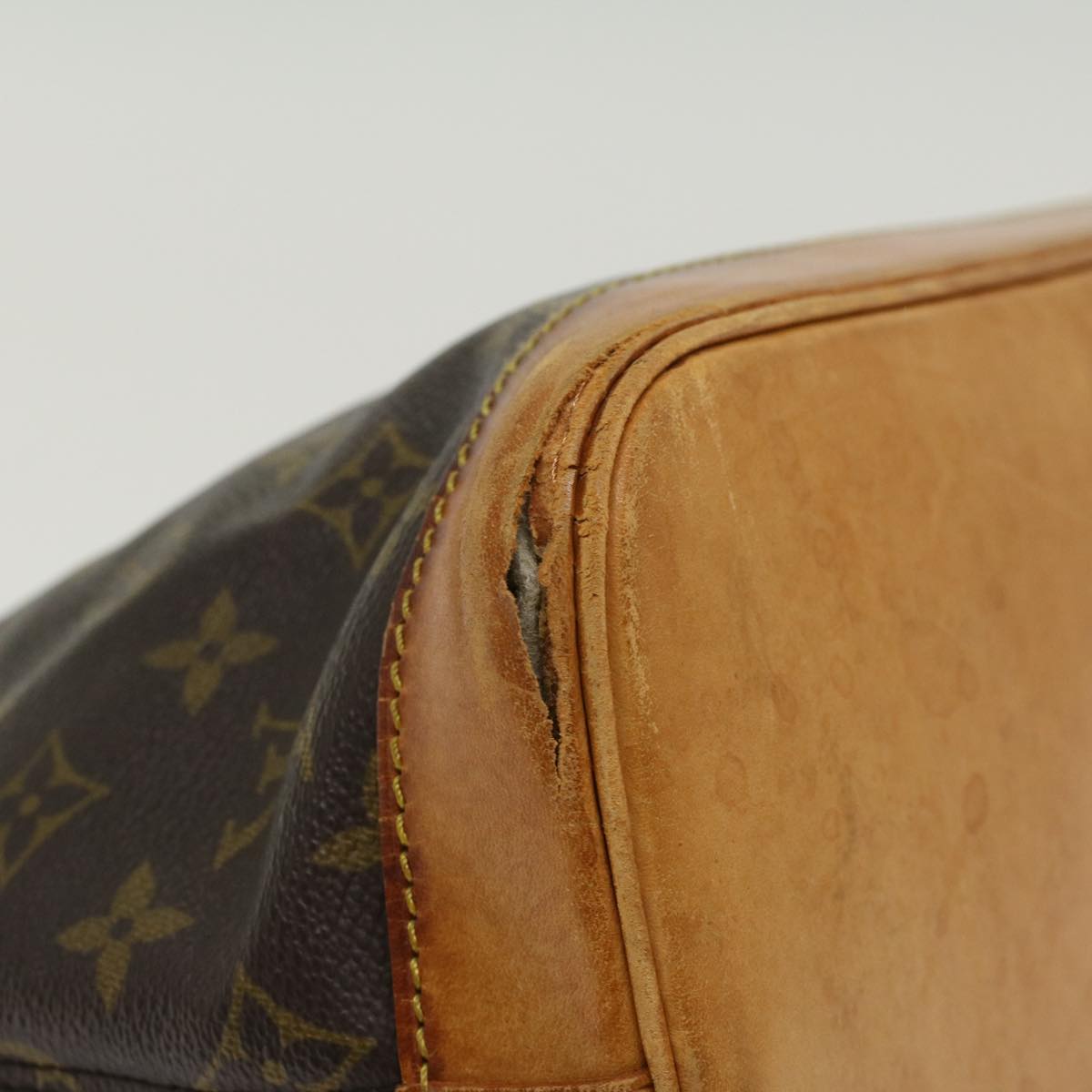 LOUIS VUITTON Monogram Alma Hand Bag M51130 LV 45613