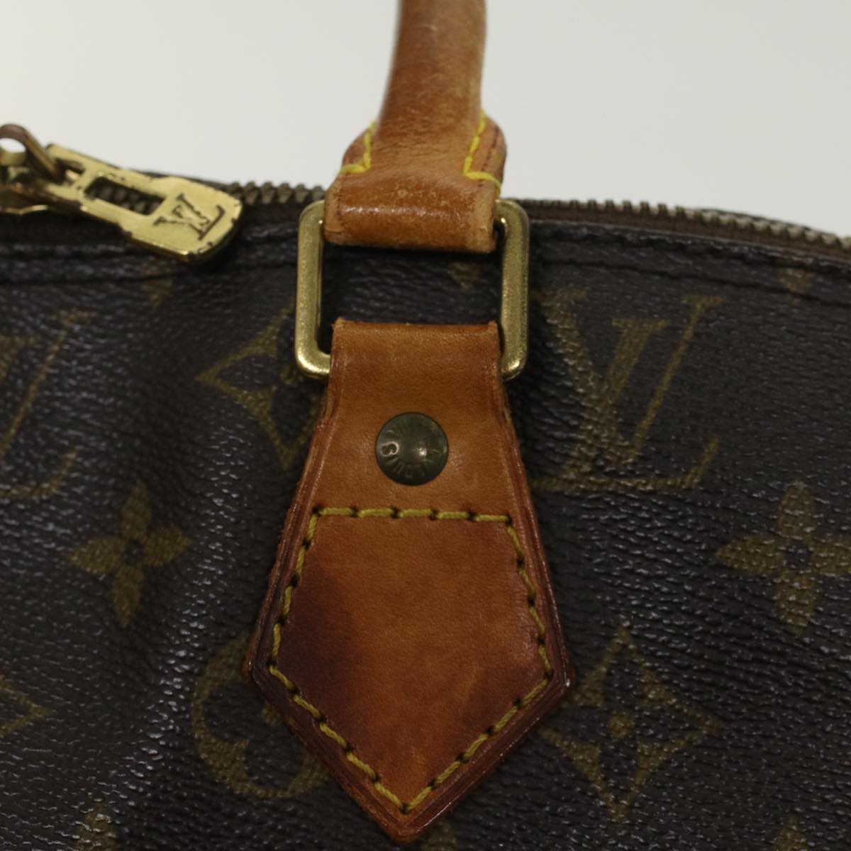 LOUIS VUITTON Monogram Alma Hand Bag M51130 LV 45613