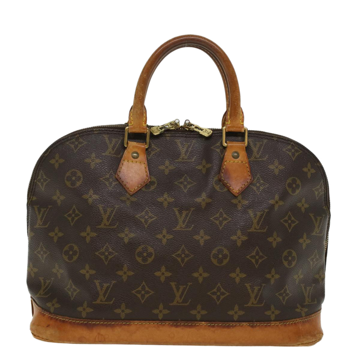 LOUIS VUITTON Monogram Alma Hand Bag M51130 LV 45613