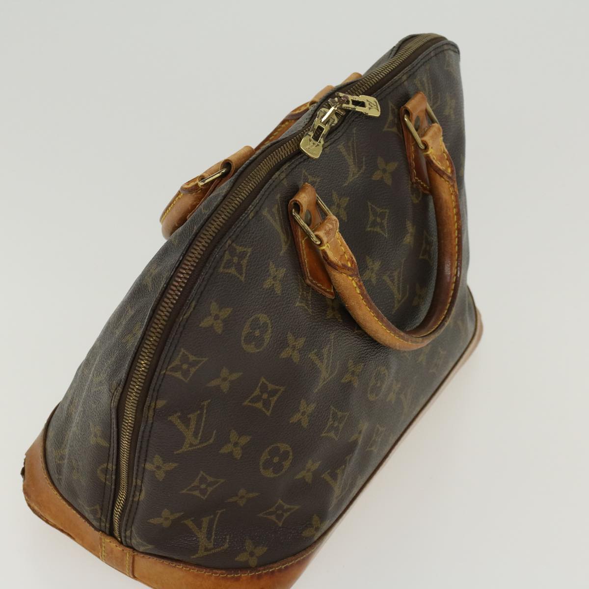 LOUIS VUITTON Monogram Alma Hand Bag M51130 LV 45613