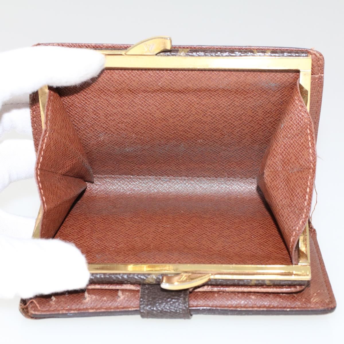 LOUIS VUITTON Monogram Wallet 3Set LV 45620