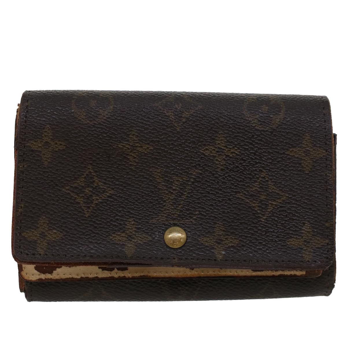 LOUIS VUITTON Monogram Wallet 3Set LV 45620