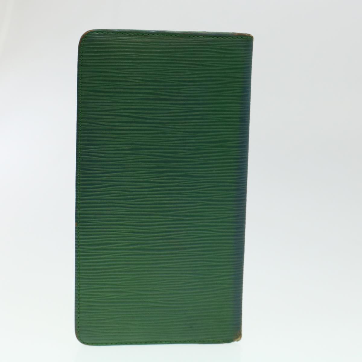 LOUIS VUITTON Epi Wallet 3Set Green LV 45621